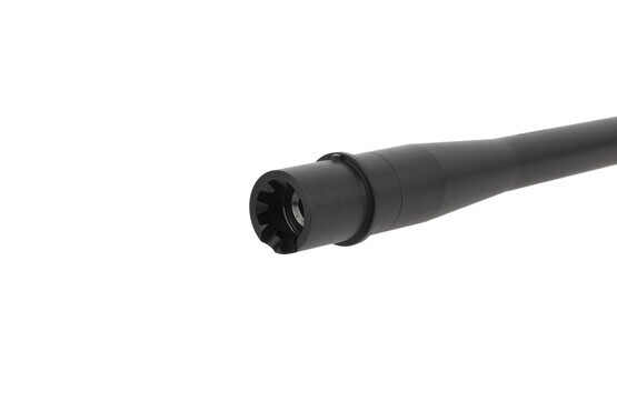 The Criterion AR 10 308 barrel has a barrel extension with M4 style feed ramps
